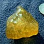 Libyan Desert Glass Meteorite Tektite impact Cantimani ( 204 crt) Dark Green Gem