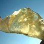 Libyan Desert Glass Meteorite Tektite impact specimen( 450 crt)Dimples  Gem