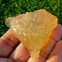 Libyan Desert Glass Meteorite Tektite impact specimen( 295 crt) Real yellow gem