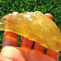 Libyan Desert Glass Meteorite Tektite impact specimen(890 crt)dimplesTRANSLUCENT