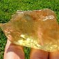 Libyan Desert Glass Meteorite Tektite impact specimen( 470 crt) Real Gem Rare