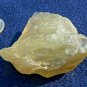 Libyan Desert Glass Meteorite Tektite impact specimen(315 crt)dimples nice shape