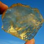 Libyan Desert Glass Meteorite Tektite impact specimen( 260 crt) Dimples Gem