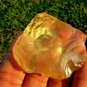 Libyan Desert Glass Meteorite Tektite impact specimen( 260 crt) Dimples Gem