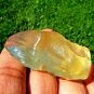 Libyan Desert Glass Meteorite Tektite impact specimen(205 crt)soft yellow GEM