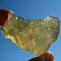 Libyan Desert Glass Meteorite Tektite impact specimen(265 crt)soft yellow GEM