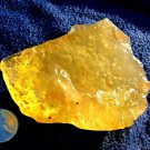 Libyan Desert Glass Meteorite Tektite impact specimen(715 crt) cristobalite rare