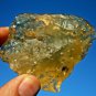 Libyan Desert Glass Meteorite Tektite impact specimen(715 crt) cristobalite rare