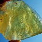 Libyan Desert Glass Meteorite Tektite impact specimen(1400 crt)dimples Real Gem