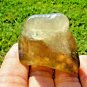 Libyan Desert Glass Meteorite Tektite impact specimen( 235 crt) Brown Dark Gem