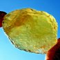 Libyan Desert Glass Meteorite Tektite impact specimen( 425 crt) yellow GEM