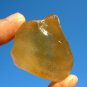 Libyan Desert Glass Meteorite Tektite impact specimen( 295 crt)soft orange Gem