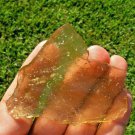 Libyan Desert Glass Meteorite Tektite impact specimen ( 233 crt) Angel Chime