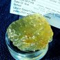 Libyan Desert Glass Meteorite Tektite impact specimen( 393 crt )dimples  Green