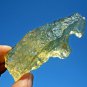 Libyan Desert Glass Meteorite Tektite impact specimen(270crt)dimples yellow Gem