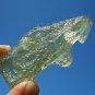 Libyan Desert Glass Meteorite Tektite impact specimen(270crt)dimples yellow Gem