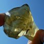 Libyan Desert Glass Meteorite Tektite impact Cintamani( 188 crt)dimples dark Gem