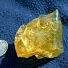 Libyan Desert Glass Meteorite Tektite impact specimen( 233 crt)dimples Green Gem