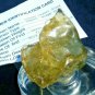 Libyan Desert Glass Meteorite Tektite impact specimen( 233 crt)dimples Green Gem