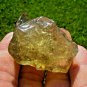 Libyan Desert Glass Meteorite Tektite impact specimen( 233 crt)dimples Green Gem