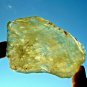 Libyan Desert Glass Meteorite Tektite impact specimen( 475 crt)dimples Real Gem