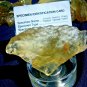 Libyan Desert Glass Meteorite Tektite impact specimen(425 crt)dimples yellow Gem