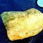 Libyan Desert Glass Meteorite Tektite impact specimen( 330 crt) Dimples Green