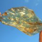 Libyan Desert Glass Meteorite Tektite impact specimen( 310 crt)cristobalite  Gem