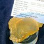 Libyan Desert Glass Meteorite Tektite specimen( 315 crt) clear top yellow Gem