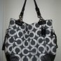AUTHENTIC COACH PURSE WHITE BLACK *CUTE & UNIQUE