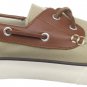 Polo Ralph Lauren "Rylander" Boat Shoes Sz 12 D NIB Khaki Tan Cream