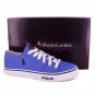 Polo Ralph Lauren Cantor Low Light Blue Mens Trainers Sz 13D Light Blue NIB