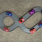 KOOL WHEELS Racetrack + 2 Soft Cars Playset (compatible w/Playskool Wheel Pals+Fisher Price Wheelies