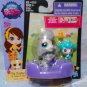 NIP Littlest Pet Shop Pia Pudley Pabla Pudley 3853 3854 Poodle Mommy Baby LPS