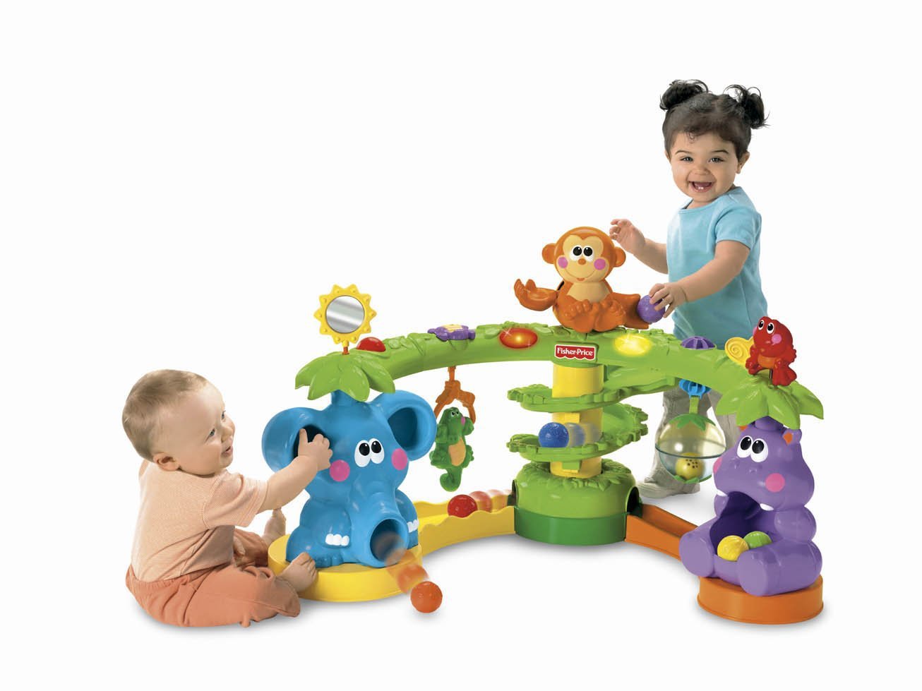 6pc Plastic Balls use for Fisher Price Go Baby Go Cruise n Crawl Musical Jungle