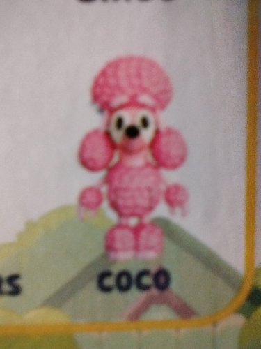 Bluey & Friends Coco Story Starter School Mate pink poodle single character toy