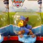 NEW 2 Paw Patrol pups Chase Marshall police firefighter characters figures