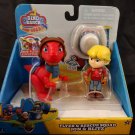 Dino-soar! Dino Ranch JON & BLITZ speedy raptor velociraptor kids toy gift set