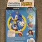 SET 4 Sonic Hedgehog Tails Knuckles Dr Eggman Bendems flexible action figure toy