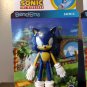 SET 4 Sonic Hedgehog Tails Knuckles Dr Eggman Bendems flexible action figure toy