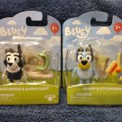 TWO Bluey Mackenzie barky boat School Mates Story Starters disney kids toy