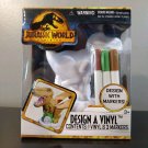 New Jurassic World Design A Vinyl Paint Dinosaur Boys Kids Toy Craft Gift Set
