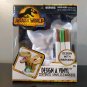 New Jurassic World Design A Vinyl Paint Dinosaur Boys Kids Toy Craft Gift Set
