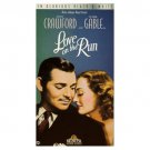 Love on the Run VHS Tape
