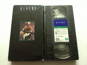 Aliens Used VHS tape
