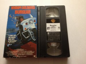 Burglar Used VHS Tape