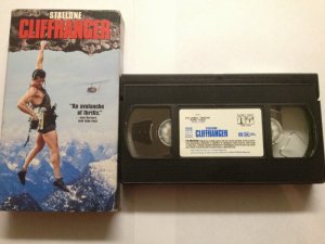 Cliffhanger Used VHS Tape