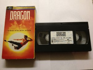 Dragon: The Bruce Lee Story Used VHS tape