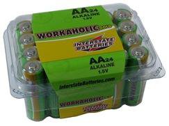 Interstate Workaholic AA Batteries (24-Pack) - March 2019 Expiration Date