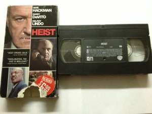 Heist Used VHS tape